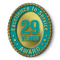 Excellence in Service - 29 Year Award
